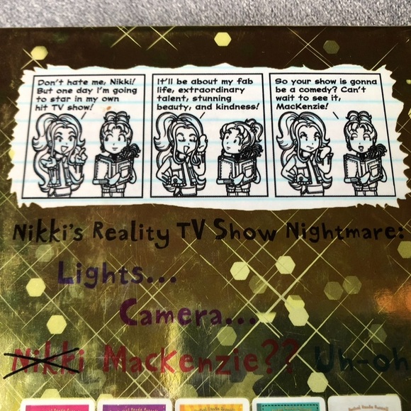 Dork Diaries Book 7 ~Tales From a Not-So-Glam TV Star ~Rachel Russell ~Hardcover - Picture 5 of 6